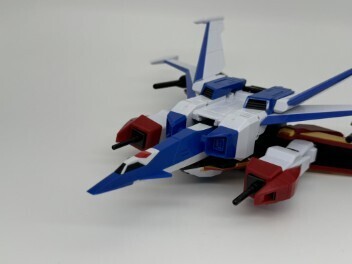 アースファイターの機首が折りたたまれる図
