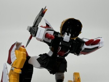 勝ち名乗りを上げるガ・オーン