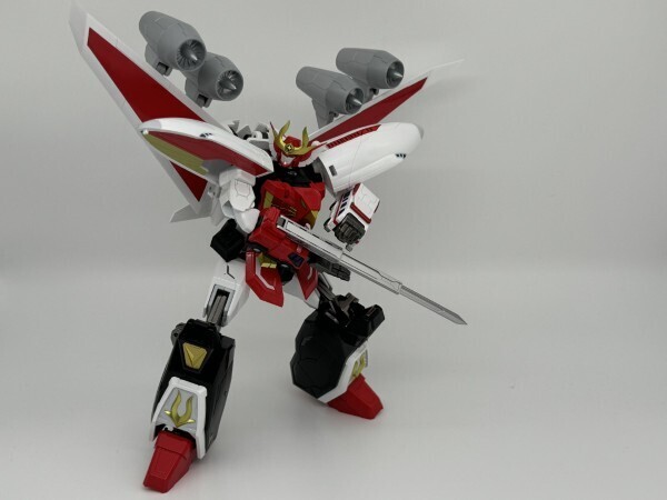 敵が爆発して決めポーズ！